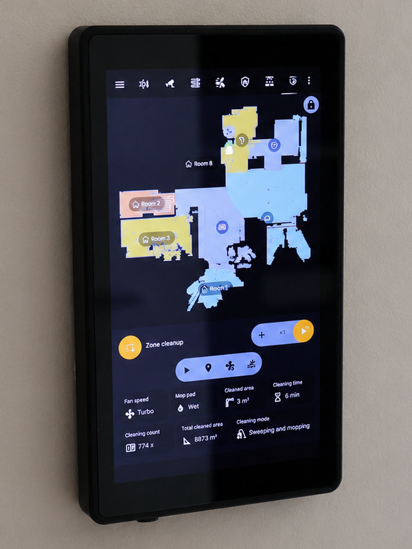 Ilustracja wpisu: Wallpanel S5 dołącza do oferty. Co nowego w Wallpanel OS 0.0.8 – 0.0.10?