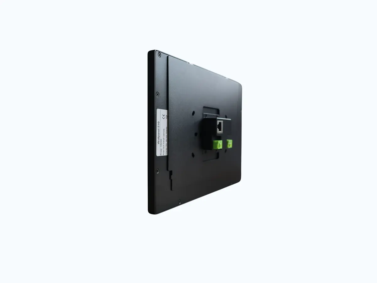 Side detail of Wallpanel S10 with mounting area