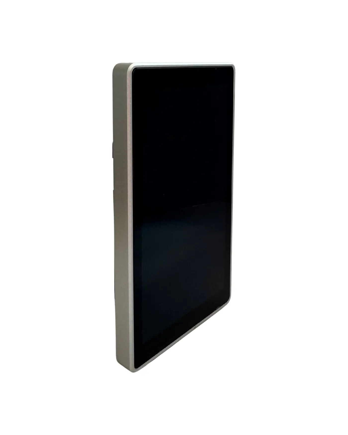 Srebrny Wallpanel S5 widoczny od frontu i z boku