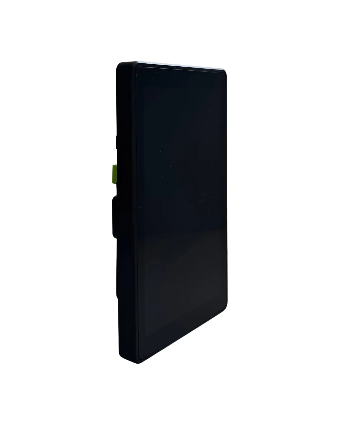 Czarny Wallpanel S5 widoczny od frontu i z boku