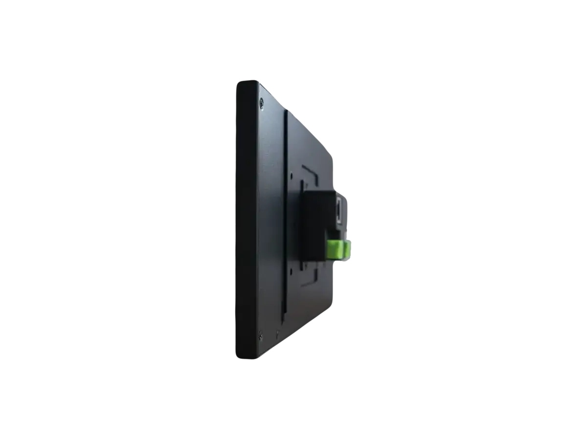 Wallpanel S8 profile with visible enclosure thickness